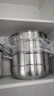 康巴赫304不锈钢三层蒸锅蒸笼复底大汤蒸锅多功能锅具32cm燃气灶通用 实拍图