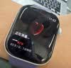 Apple/苹果 Watch S11 智能手表GPS款46毫米银色铝金属表壳雾紫色运动型表带S/M MEVW4CH/B情人节 实拍图