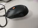 联想（Lenovo）无线蓝牙双模充电鼠标 蓝牙5.0/3.0 便携办公鼠标人体工学设计 Howard Mouse 2022充电版理性黑 实拍图