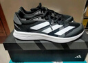 adidas adizero RC 4超轻缓震训练备赛体测薄底竞训跑鞋阿迪达斯   白色/黑色/浮点灰   43 实拍图