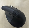 罗技（Logitech）Lift人体工学鼠标 垂直鼠标 小手鼠标 无线蓝牙鼠标 3台设备秒切换 带Logi Bolt接收器 黑色 实拍图