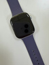 Apple/苹果 Watch S11 智能手表GPS款46毫米银色铝金属表壳雾紫色运动型表带S/M MEVW4CH/B 实拍图