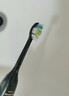 飞利浦（PHILIPS）电动牙刷头W2亮白型官方原装欧洲进口适配钻石1/3/3pro/CI/导航刷系列刷柄 3支装HX6063/67 白色 实拍图