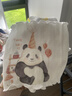童泰（TONGTAI）婴儿护肚围宝宝护肚脐带肚兜儿童防着凉腹围黄色（单层）17*17cm 实拍图