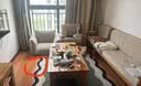 MUJI软垫沙发 可自由调节懒人沙发折叠卧室阳台可用单人沙发米色1人座 实拍图