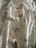 英氏（YEEHOO）婴儿衣服新生儿衣服婴儿连体衣0-3个月5A抗菌乳木果润肤衣 实拍图