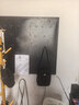 小匠材洞洞板墙上置物架免打孔宿舍客厅墙面五金工具展示收纳架80*120黑 实拍图