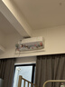 空调挡风板防直吹导风罩神器格力美的海尔挂机通用隔挡冷气月子帘 1个装【【壁挂机通用】图案随机 实拍图
