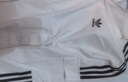 adidas经典三条纹运动连帽夹克外套男女春季阿迪达斯三叶草   亮白   M 实拍图