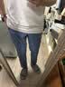 蕉下（beneunder）休闲裤子男四季可穿锥型裤通勤户外长裤速干百搭AL021 冻湖蓝 M 实拍图