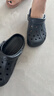 卡骆驰（CROCS）贝雅洞洞鞋男鞋女鞋轻便耐磨一脚蹬拖鞋休闲鞋百搭花园鞋|10126 黑色-001 37 /38(230mm) 实拍图