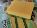 美丽雅抗菌洗碗海绵10*7*3cm*6片大块去油去污金刚砂百洁布厨房抹布神器 实拍图