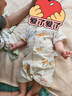贝肽斯婴儿隔尿垫天然彩棉防水可水洗姨妈垫生理期床垫 瑞兔100×80cm 实拍图