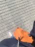 裘真信封包女链条斜挎单肩包休闲复古小包植鞣头层牛皮包包 焦糖色-小号 实拍图