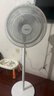 美的（Midea） 电风扇 家用风扇7叶落地扇立式轻音节能大风量电扇台扇迷你扇台立两用转页扇空气循环扇安静低音 尺寸升级丨纯铜电机 8米送风·SAE35CA1 家用落地扇 实拍图