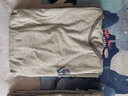 英博伦春秋青少年内衣套装莱卡棉男童大童秋衣秋裤儿童睡衣薄款 80319麻灰 180cm 实拍图