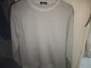 凡客诚品（VANCL）凡客官方店秋季休闲纯色上衣长袖百搭圆领卫衣 浅卡其 XL 实拍图