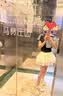 阿迪达斯（adidas）三叶草 女子 3S CALI TEE SS 短袖 JC8703 S 实拍图