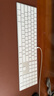 Apple/苹果 妙控键盘-中文 (拼音) 闪电接口带数字小键盘 轻薄苹果键盘蓝牙键盘无线键盘办公键盘 实拍图
