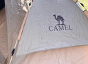 骆驼（CAMEL）【山房】帐篷户外天幕便携式折叠自动防风公园露营野外野营装备 无门杆 涂银防晒 珠光白 7681 实拍图