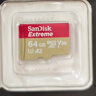 闪迪（SanDisk）128GB TF(MicroSD)内存卡4K极速金卡 A2 V30 U3 兼容大疆Pocket 4/Action 6运动相机 无人机存储卡 实拍图