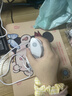 多彩（Delux）（DeLUX）M618XU人体工学垂直鼠标 立式鼠标 有线鼠标 办公鼠标电脑笔记本 便携可拆卸掌托 白色 实拍图