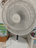 美的（Midea）【飓风节能】七叶柔风立式电风扇/家用轻音落地扇/台式小型风扇/大风力遥控定时摇头风扇 SAH35BSJ 实拍图
