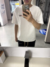 GENIOLAMODE森马集团短袖T恤男纯色基础款宽松休闲纯棉五分袖舒适百搭t恤 实拍图