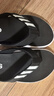 adidas COMFORT FLIP舒适拖鞋人字拖男女阿迪达斯官方轻运动   黑色/白色(推荐选大一码)   39 实拍图