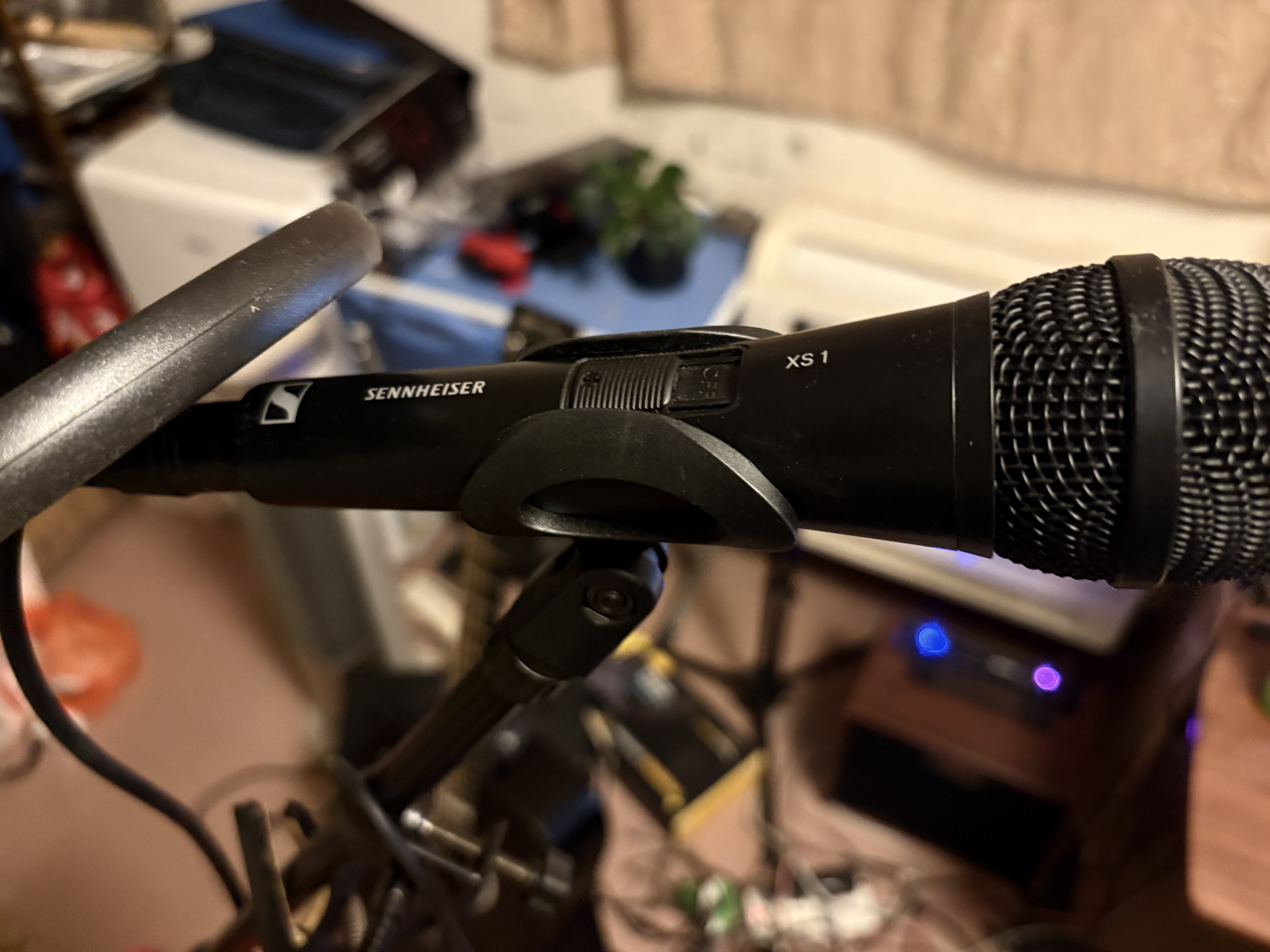 森海塞尔（Sennheiser）森海塞尔XS1有线动圈麦克风家用唱歌演讲会议话筒（三米）双卡侬套装 实拍图