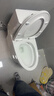 九牧（JOMOO）马桶 家用虹吸式马桶大冲力节水坐便器 防臭瞬冲 易洁抗菌马桶 行业爆款-升级无棱内壁11370-400坑 实拍图