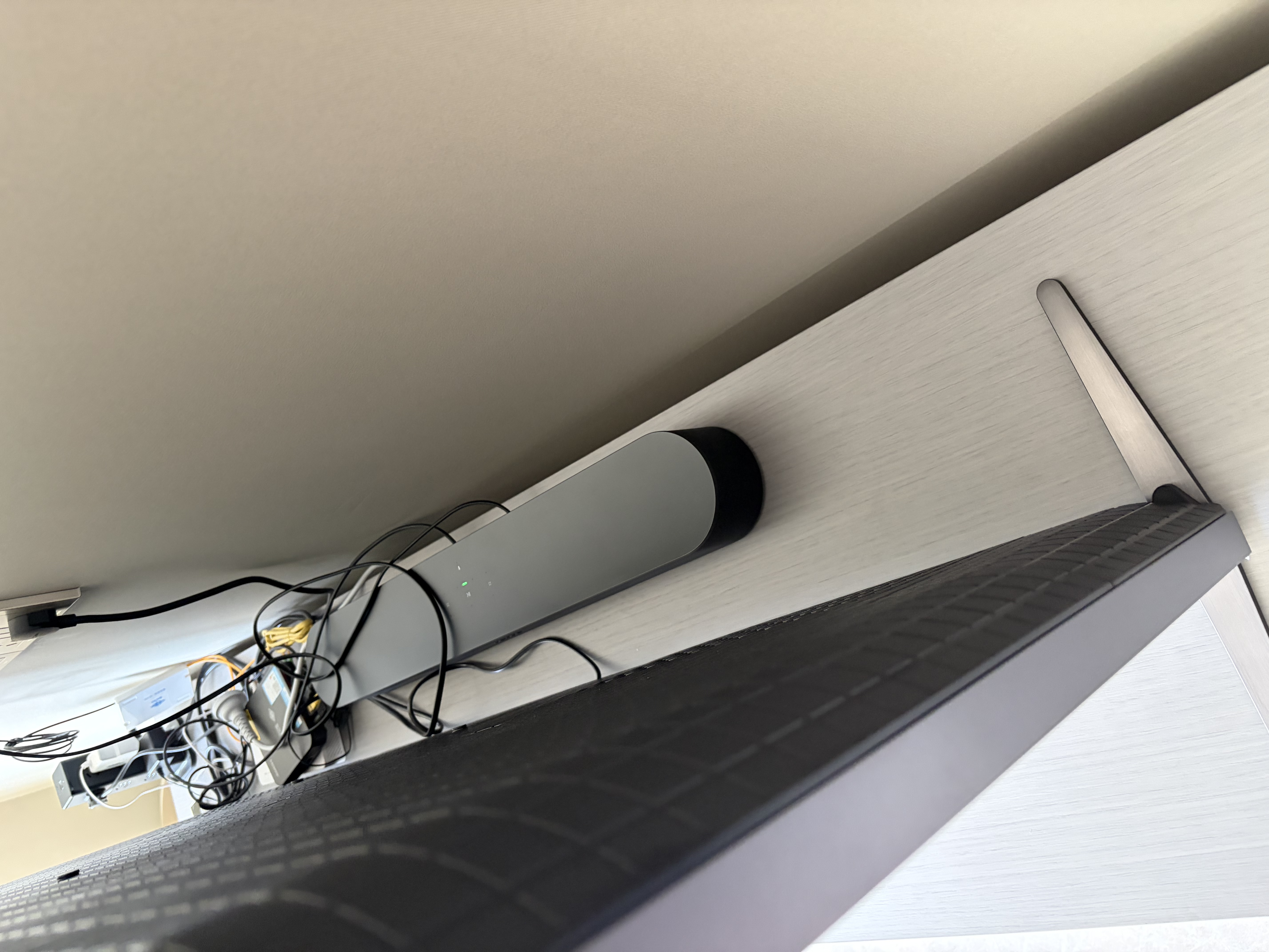 SONOS Beam G2+SUB Mini家庭影院5.1声道 杜比全景声 电视音响回音壁 低音炮 环绕立体声进阶版WiFi黑 实拍图