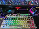ROG夜魔Extreme 无线三模游戏键盘 75配列 热插拔客制化 可调Gasket结构 全彩OLED 8K回报率机械键盘 【新品】夜魔 Extreme SE冰暴灰轴 实拍图
