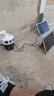 奥克斯4g太阳能摄像头室外无电无网终身免费流量免插电手机远程高清监控器家用户外360度无死角全景夜视 实拍图