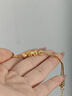 老凤祥转运貔貅黄金手链女款2026新款足金手串七夕节礼物送女友老婆生日 足金貔貅+赠990银三层转运珠手链 晒单实拍图