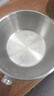 特厚不锈钢平底锅奶锅电磁炉通用不粘锅辅食锅汤锅煮锅蒸锅汤锅 胡桃木锅17cm 实拍图