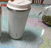 SIMELO施美乐咖啡杯男316不锈钢便携保温杯女高颜值大容量随行水杯 白色(升级316内胆) 510ml 实拍图