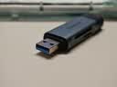山泽USB/Type-C读卡器3.0高速 SD/TF多功能合一适用苹果17/16手机平板电脑大疆pocket3相机行车记录仪 实拍图