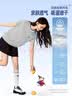 安踏姆明联名丨快干棉T正肩条纹短袖女夏季新款休闲半袖运动上衣 实拍图