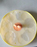COOKSS宝宝辅食蒸糕模具婴儿食品级硅胶盒猫爪耐高温烘焙可蒸煮磨具黄色 实拍图