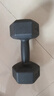 华亚（HUAYA） 哑铃环保包胶六角手铃男士家用健身器材 5KG 一对（2.5KG*2只） 实拍图
