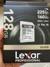雷克沙（Lexar）128GB SD存储卡 U3 V30 佳能索尼富士尼康相机高速SD卡 读225MB/s 写160MB/s 4K超清录制 SD银卡 实拍图