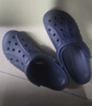 CROCS卡骆驰洞洞鞋贝雅洞洞鞋轻便运动鞋耐磨一脚蹬拖鞋休闲鞋|10126 深蓝-410(含智必星) 41 /42(260mm) 实拍图