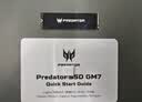宏碁掠夺者（PREDATOR）512G SSD固态硬盘 M.2接口(NVMe协议) GM7系列｜NVMe PCIe 4.0读速7200MB/s  AI电脑存储配件 实拍图