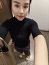 【新秀丽制造商】大牌同款牛皮蜡线手工缝制小号菜篮子水桶包女包 大象灰 实拍图
