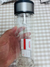 【京东物流配送】高硼硅双层玻璃杯大容量泡茶杯水杯子茶水分离杯 【双层加厚】茶杯350ml1只 实拍图