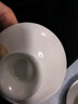 京东京造 茶杯茶具 羊脂玉陶瓷功夫茶具三才盖碗马蹄杯主人杯礼盒150ml 实拍图
