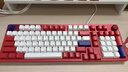 达尔优（dareu）EK815pro机械键盘游戏键盘98配列 多媒体旋钮全键无冲背光拼色键盘 乘风破浪 实拍图