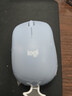 罗技（Logitech）M221 轻音鼠标 无线鼠标 办公鼠标 对称鼠标 带无线微型接收器 雾霭蓝 实拍图