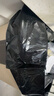 本迪抽绳式垃圾袋墨玉黑45*50cm*100只加大加厚款4丝免撕特厚家用厨房 实拍图
